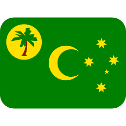Îles Cocos Twitter Emoji