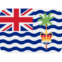 Territoire britannique de l'océan Indien Twitter Emoji