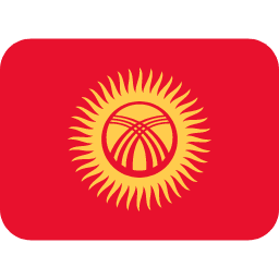 Kirghizistan Twitter Emoji