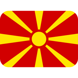 Macédoine du Nord Twitter Emoji