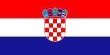 Drapeau de la Croatie