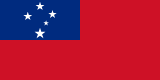 Drapeau des Samoa