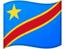 Drapeau de la république démocratique du Congo