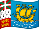 Drapeau de Saint-Pierre-et-Miquelon