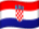 Drapeau de la Croatie