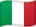 Drapeau de l'Italie