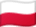 Drapeau de la Pologne