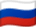 Drapeau de la Russie