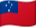 Drapeau des Samoa