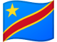 Drapeau de la république démocratique du Congo