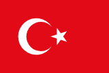 Drapeau de la Turquie