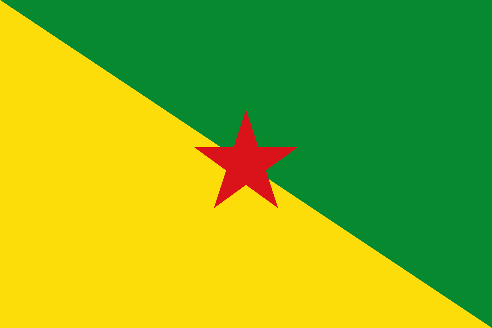 Drapeau de la Guyane Drapeauxdespays.fr