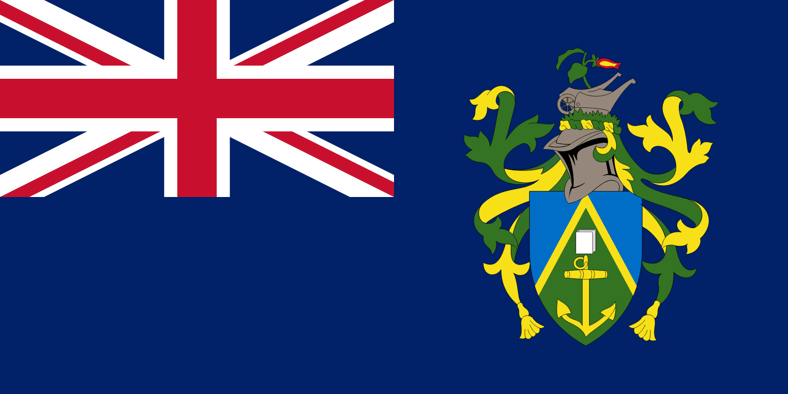 Drapeau des îles Pitcairn | Drapeauxdespays.fr