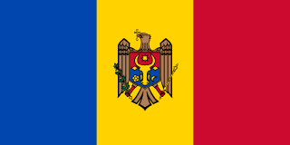 Drapeau de la Moldavie