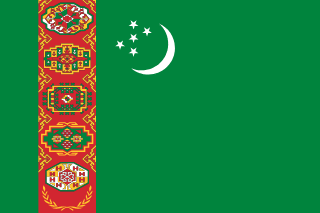 Drapeau du Turkménistan