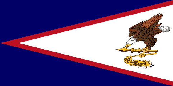 Drapeau des Samoa américaines