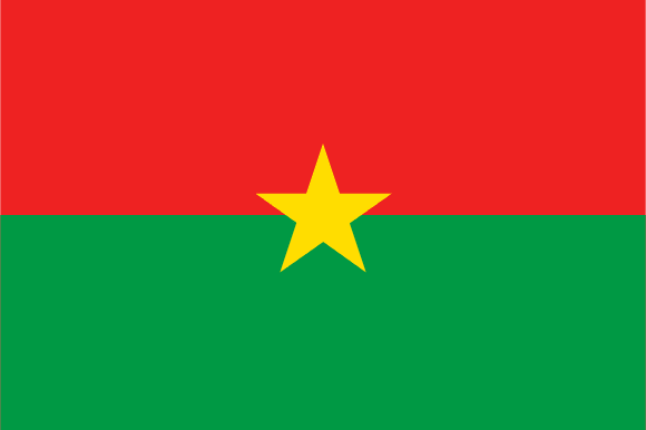 Drapeau du Burkina Faso