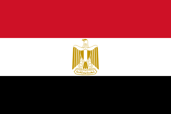 Drapeau de l'Égypte