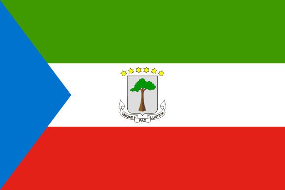 Drapeau de la Guinée équatoriale