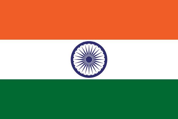 Drapeau de l'Inde