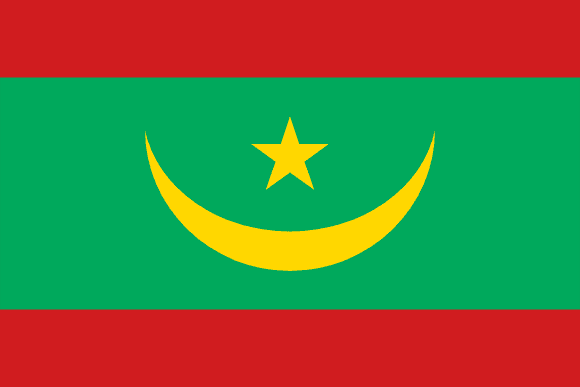 Drapeau de la Mauritanie