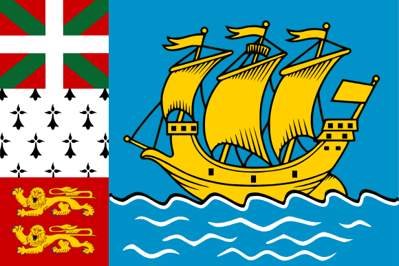 Drapeau de Saint-Pierre-et-Miquelon