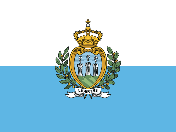 Drapeau de Saint-Marin