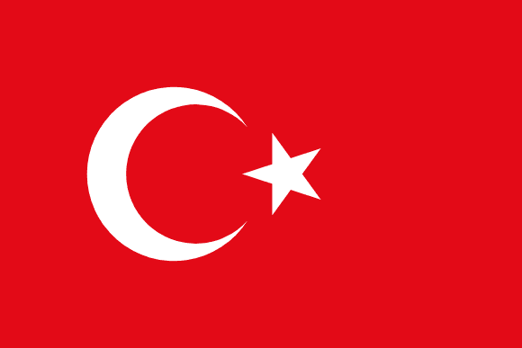 Drapeau de la Turquie