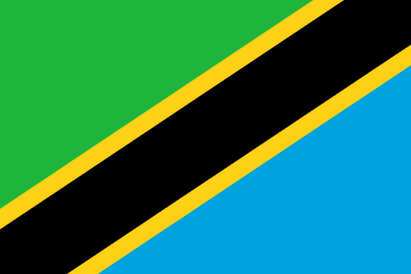 Drapeau de la Tanzanie