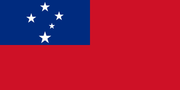 Drapeau des Samoa