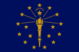 Drapeau de l'Indiana