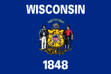 Drapeau du Wisconsin