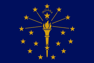 Drapeau de l'Indiana