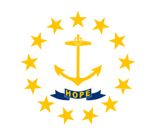 Drapeau de l'État de Rhode Island