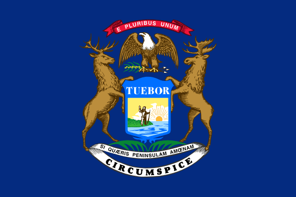 Drapeau du Michigan